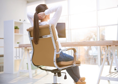 modern office work environment