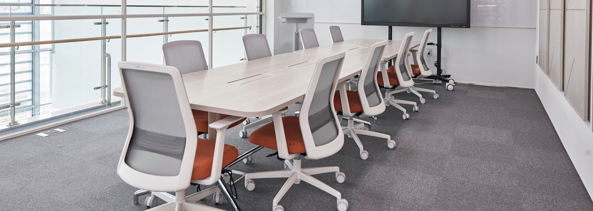 office chairs and table